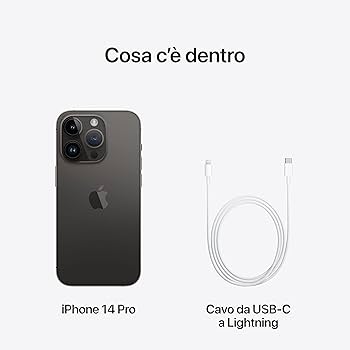 Apple iPhone 14 Pro (256 GB) - Nero siderale : Amazon.it